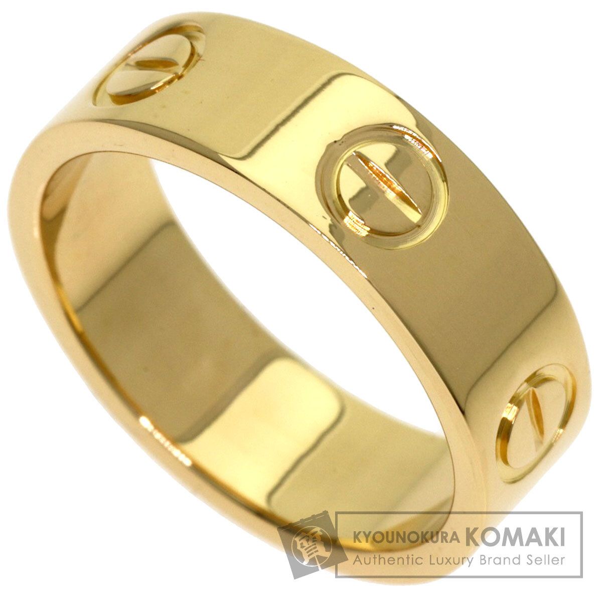CARTIER カルティエ ラブリング #49 リング・指輪 K18YG レディース