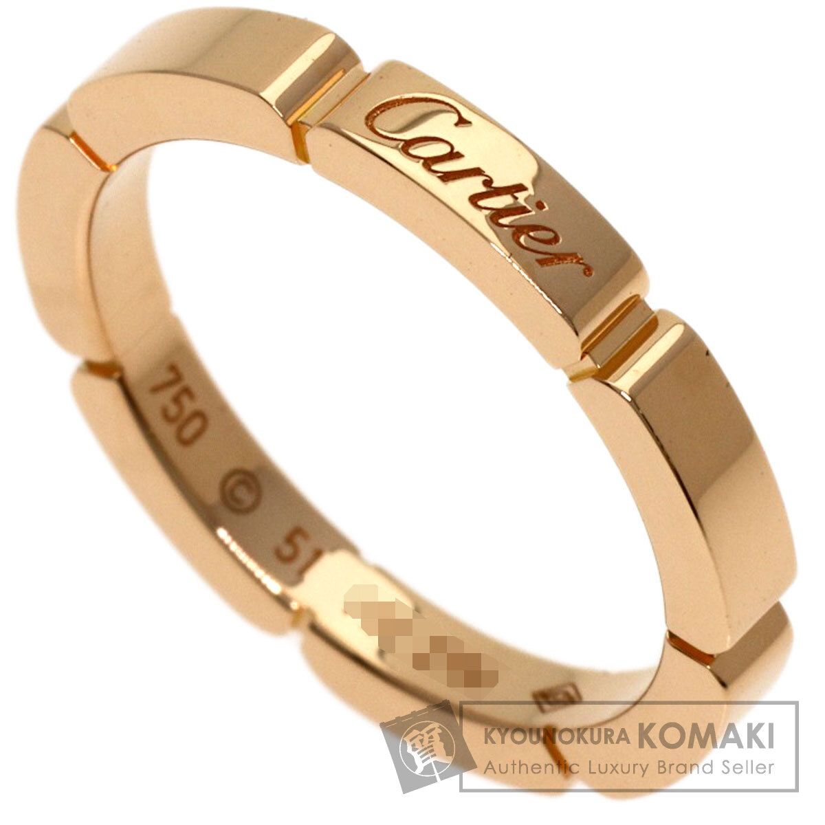 CARTIER カルティエ マイヨン パンテール #51 リング・指輪 K18PG