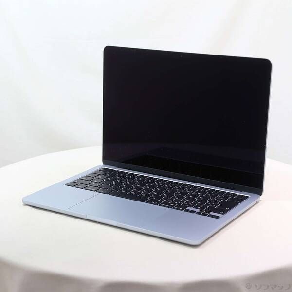 ソフマップ 〔中古品〕 MacBook Air 13.6-inch Early-2025 MC6T4J／A Apple M4 10コアCPU_8コアGPU 16GB SSD256GB スカイブルー 〔26.3 Tahoe〕【377】