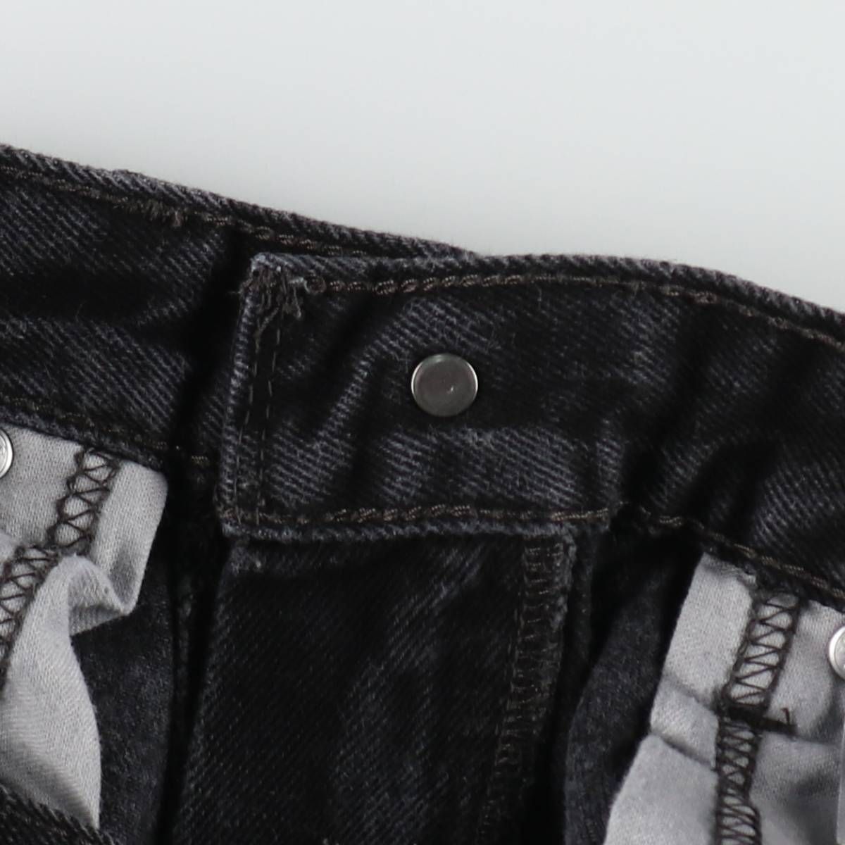 古着 リーバイス Levi's 550 ブラックデニム テーパードデニムパンツ