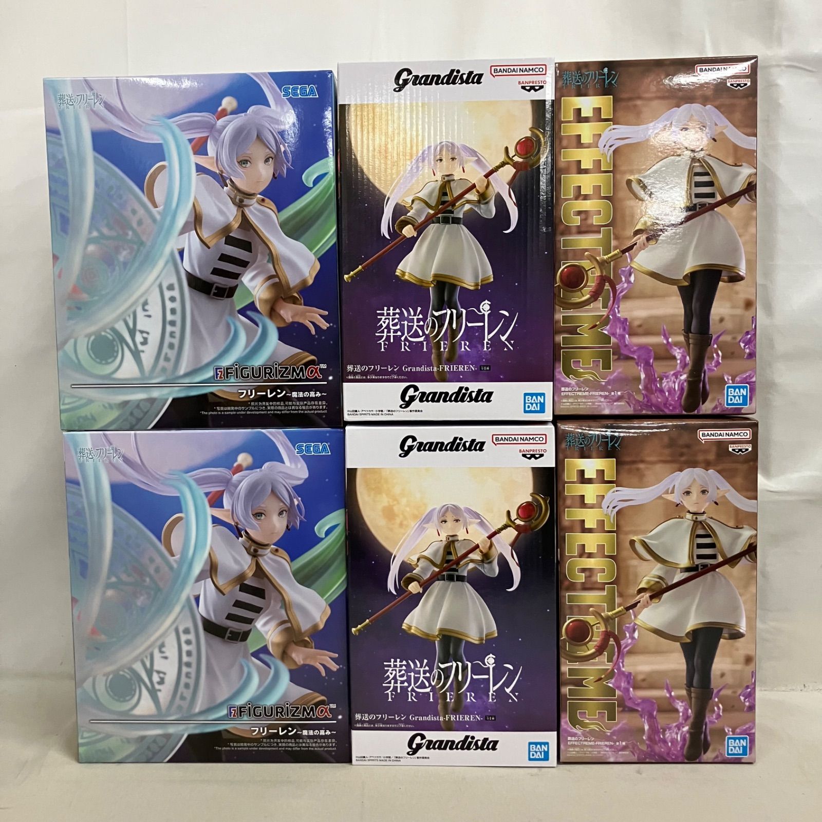 【新品未開封】葬送のフリーレン FIGURIZMα フリーレン　12体セット 未開封 葬送のフリーレン FIGURIZMα フリーレン 魔法の高み 他
