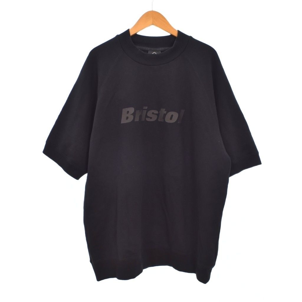 【美品】  FCRB / エフシーレアルブリストル | 2023SS | S/S CREWNECK BAGGY SWEAT / バギー スウェット | S | BLACK | メンズ エフシーレアルブリストル F.C.Real Bristol FCRB 23SS S/S CREWNECK