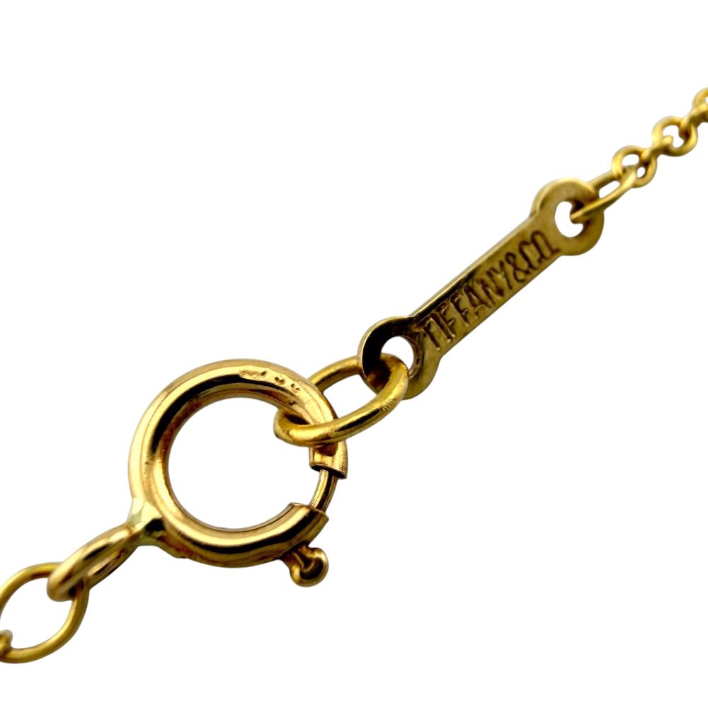 ティファニー アップル ネックレス 18金 K18イエローゴールド