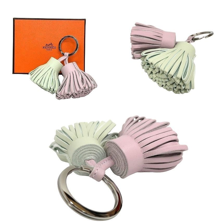 エルメス HERMES チャーム カルメン ウノドス キーホルダー