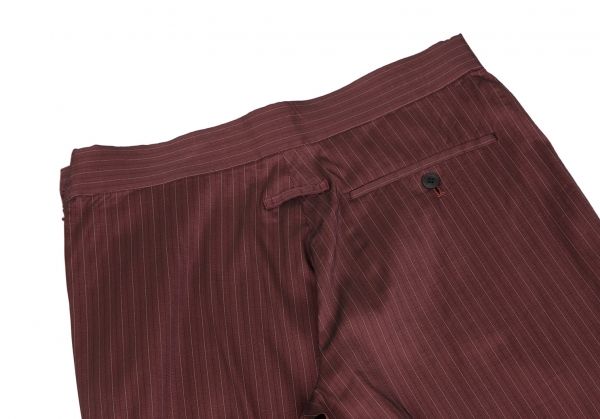 ジャンポールゴルチエ オムJean Paul GAULTIER HOMME ストレッチオルタネイトストライプパンツ 赤48 ジャンポールゴルチエ オムJean Paul GAULTIER HOMME ストレッチ