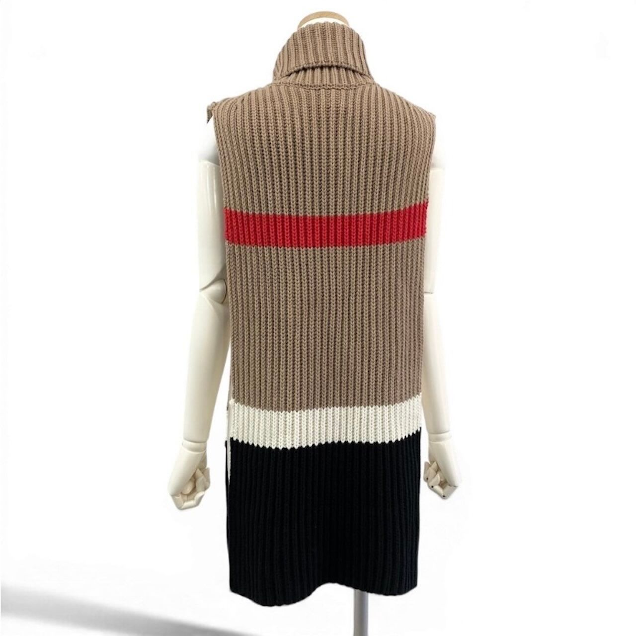 BURBERRY バーバリー タートルネック ケープ ポンチョ カシミヤ