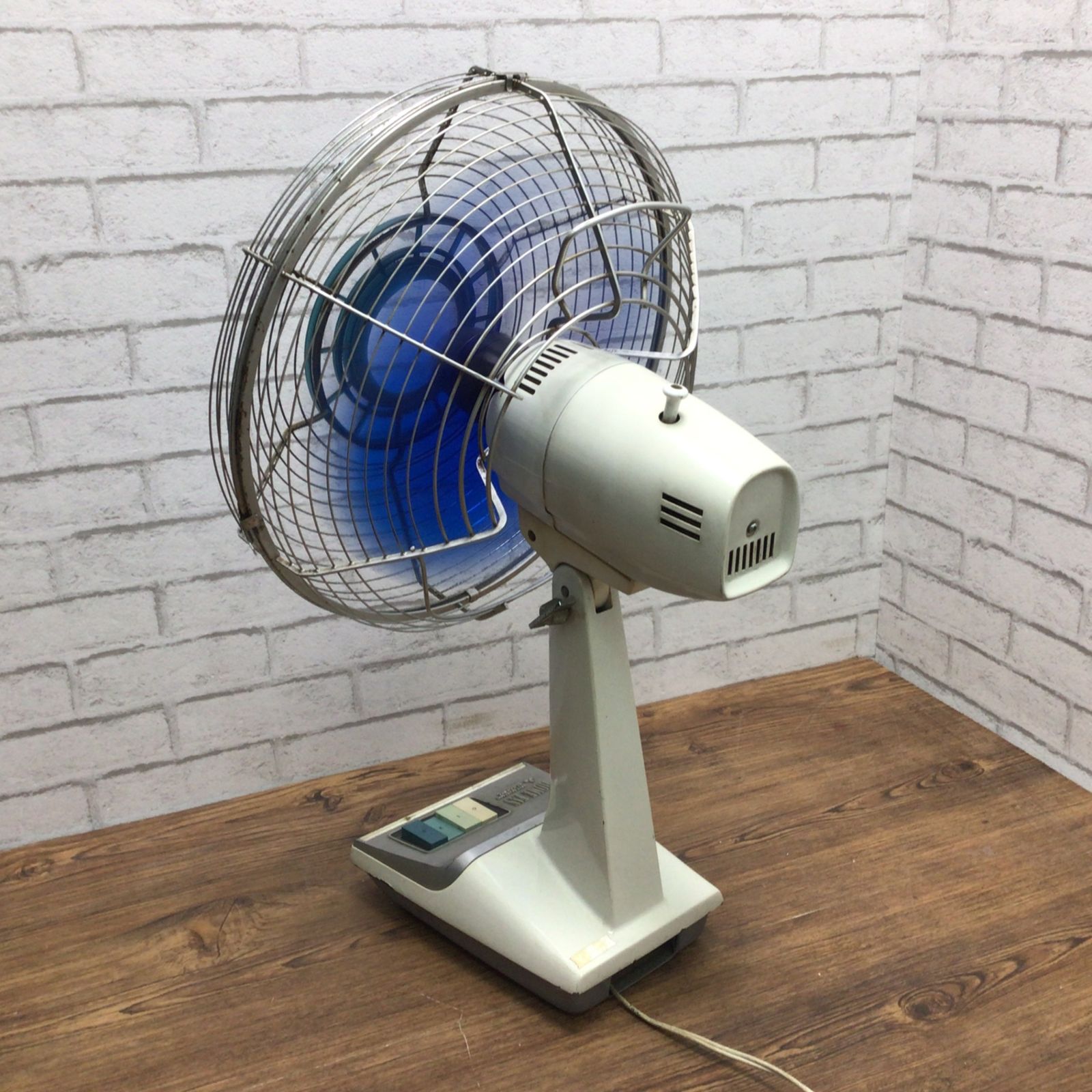 7281 三菱電機 MITSUBISHI HOME FAN D30-H6 30cm 卓上扇風機 ブルー