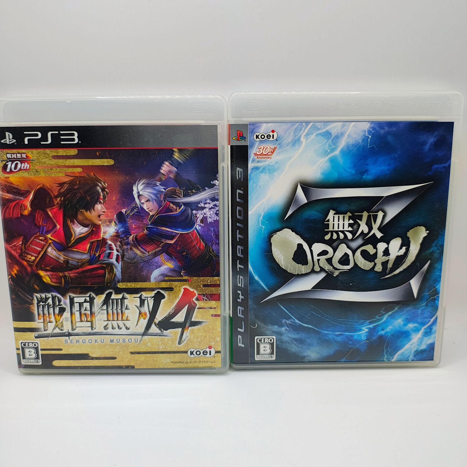 戦国無双4＆無双OROCHI Z PS3 2本セット KOEI - メルカリ