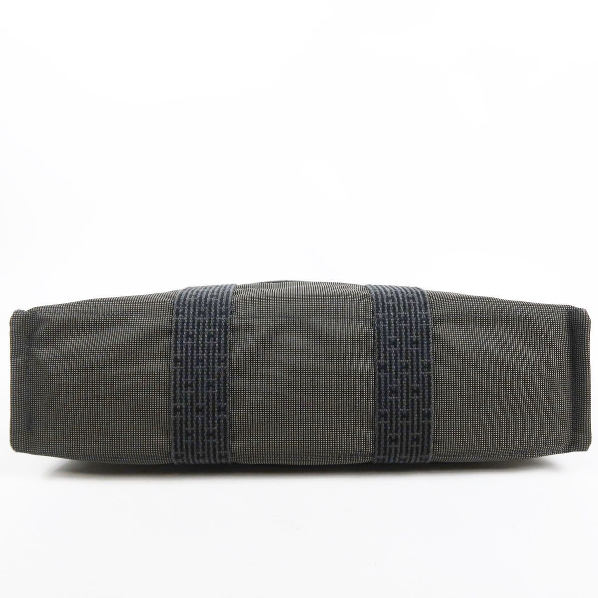 超美品】HERMES エルメス エールライン MM トート ハンドバッグ グレー
