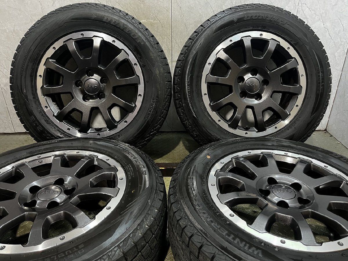 DL SJ8+ 215/65R16】スタッドレス【Jeep レネゲード 純正ホイール 16