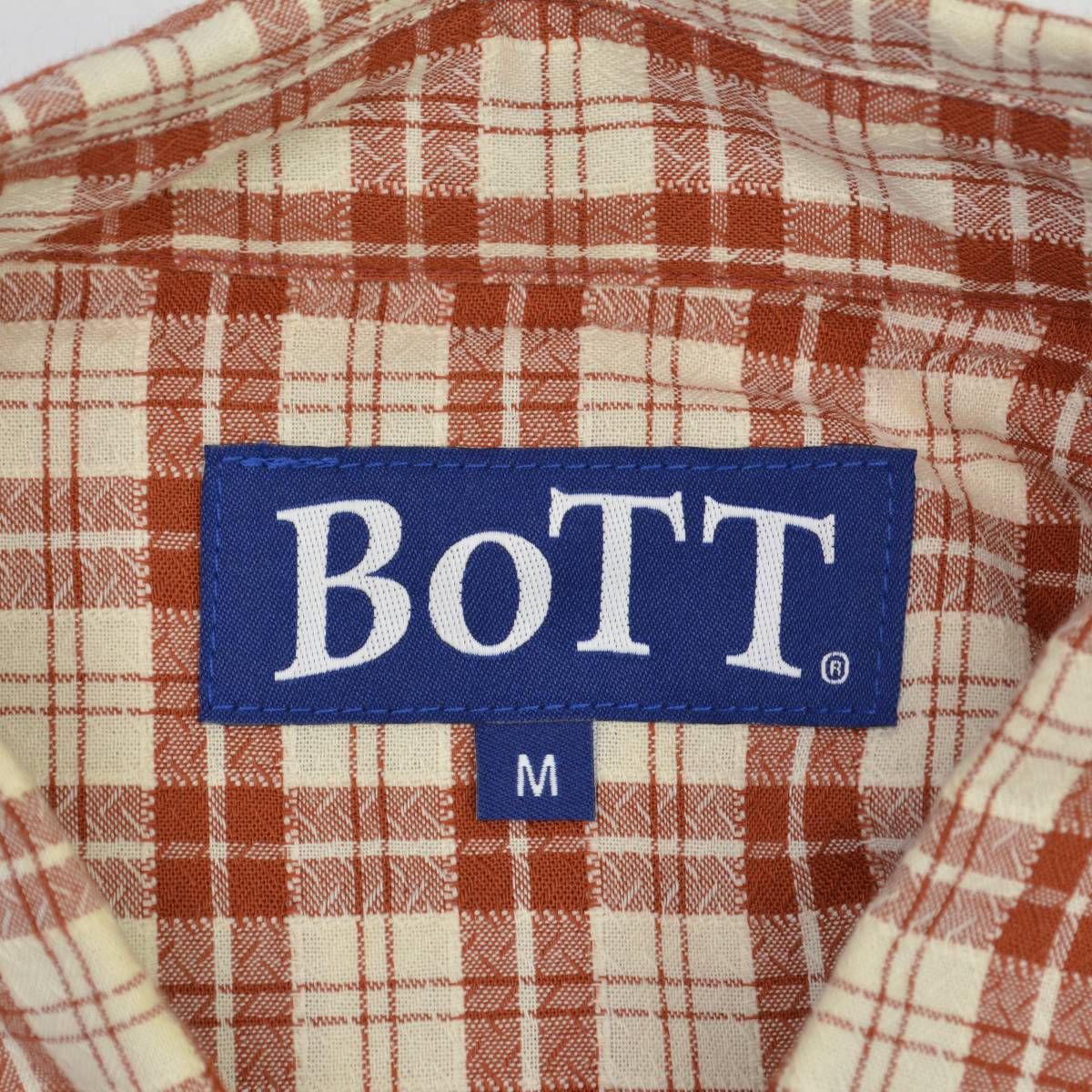 BoTT】26SS Plaid S/S Shirt五分袖シャツ - メルカリ