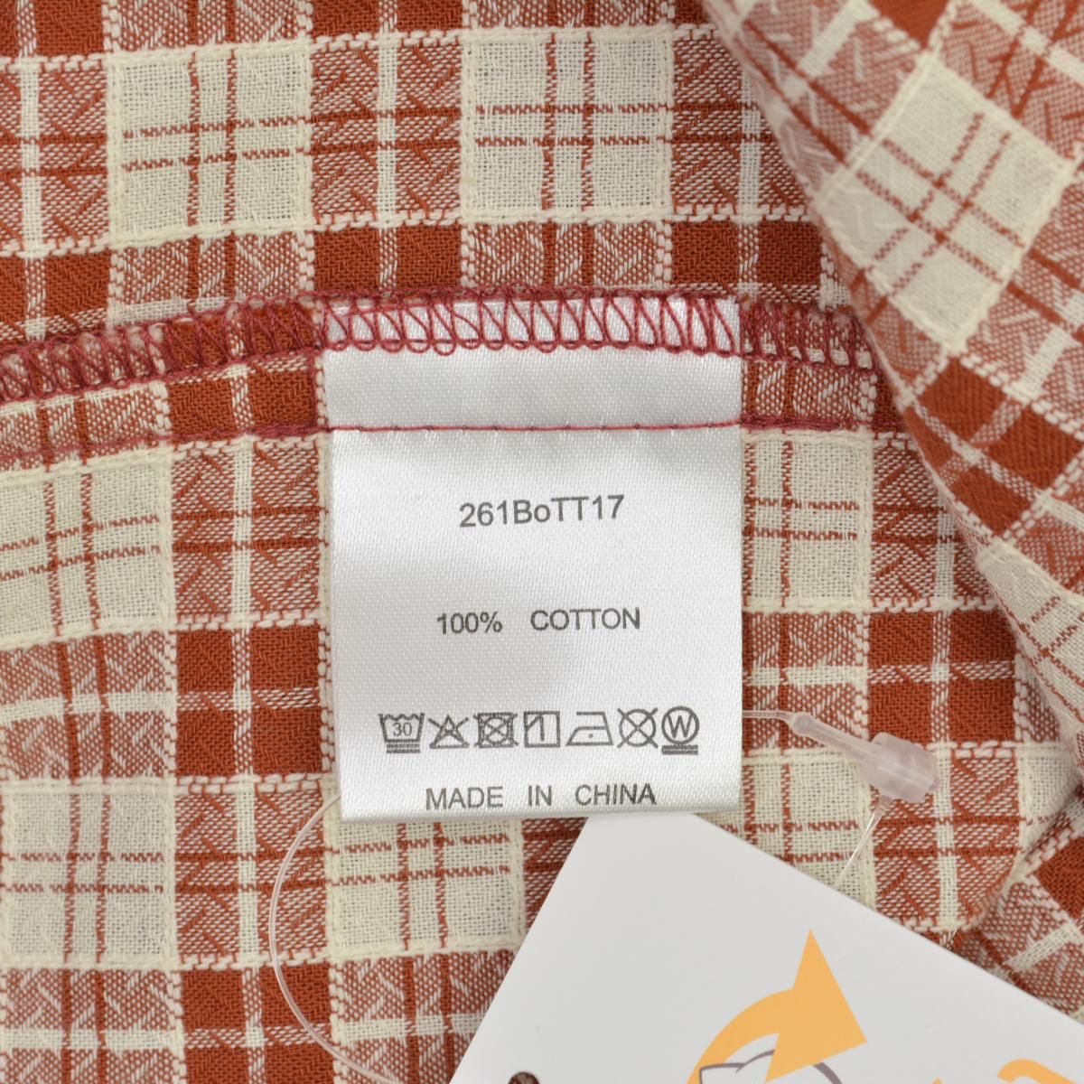 BoTT】26SS Plaid S/S Shirt五分袖シャツ - メルカリ