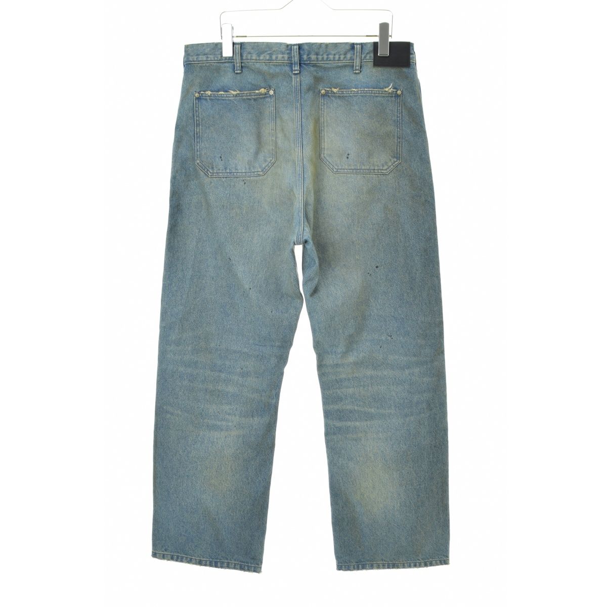 MIYAGIHIDETAKA】Damaged Work Pants / BLUE Denimデニムパンツ - メルカリ