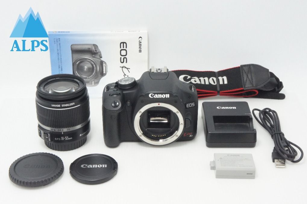 美品 Canon キヤノン EOS Kiss X3 レンズキット (EF-S 18-55mm F3.5