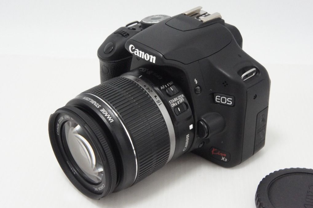 美品 Canon キヤノン EOS Kiss X3 レンズキット (EF-S 18-55mm F3.5