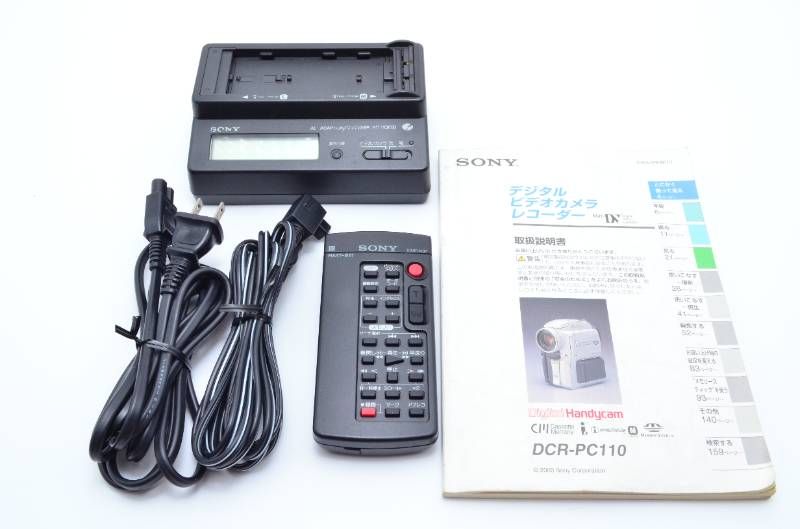ジャンク】SONY（ソニー）DCR-PC110 MiniDV ビデオカメラ