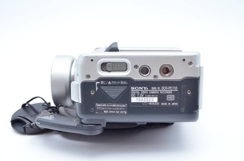 ジャンク】SONY（ソニー）DCR-PC110 MiniDV ビデオカメラ