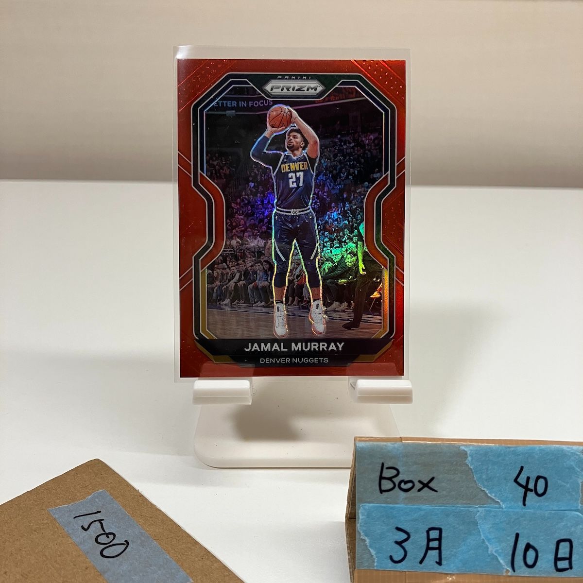 2020-21 Panini Prizm Jamal Murray 152/299 Denver Nuggets Red Prizm