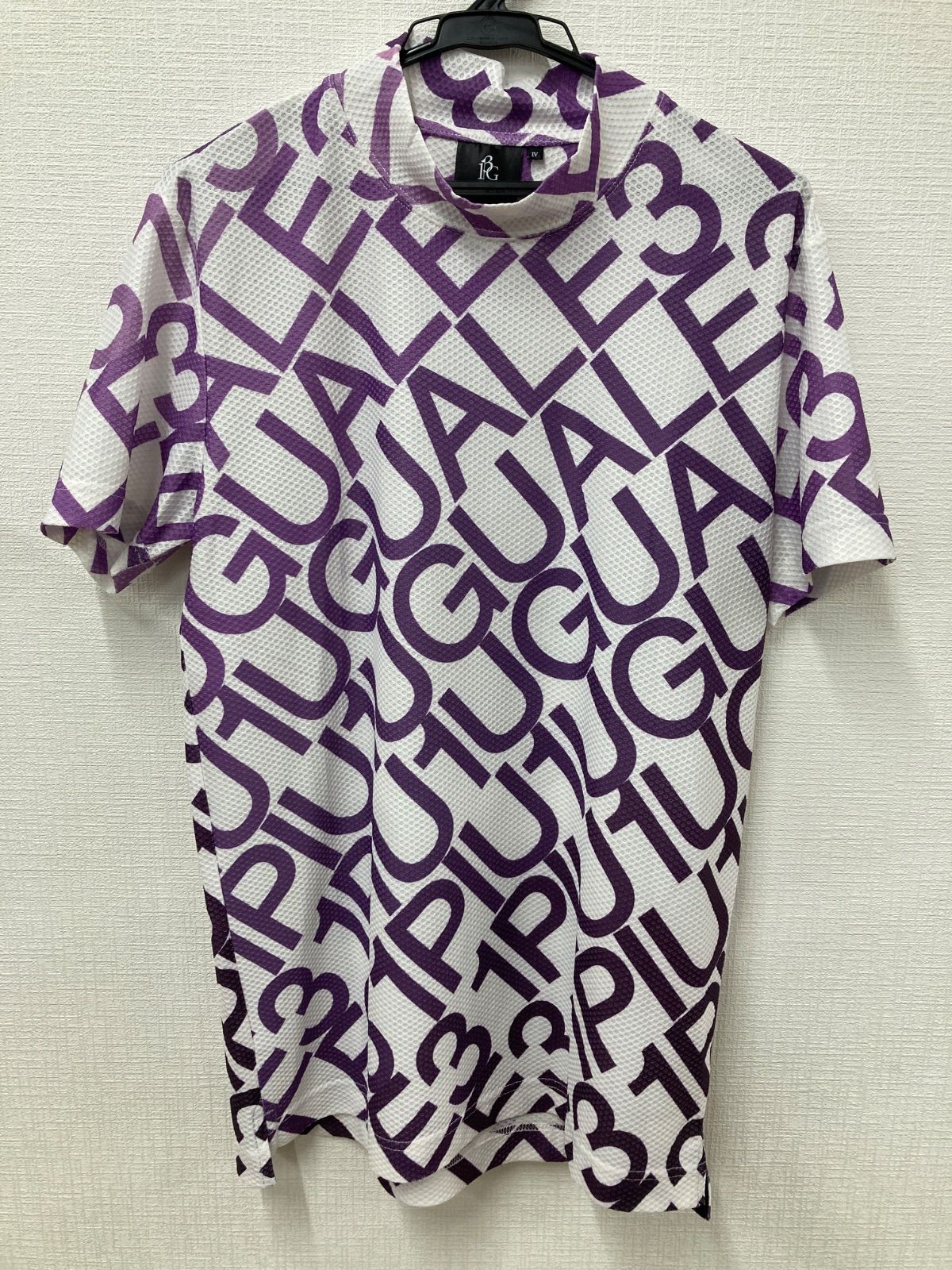G3113　1PIU1UGUALE3 GOLF　モックネック半袖シャツ