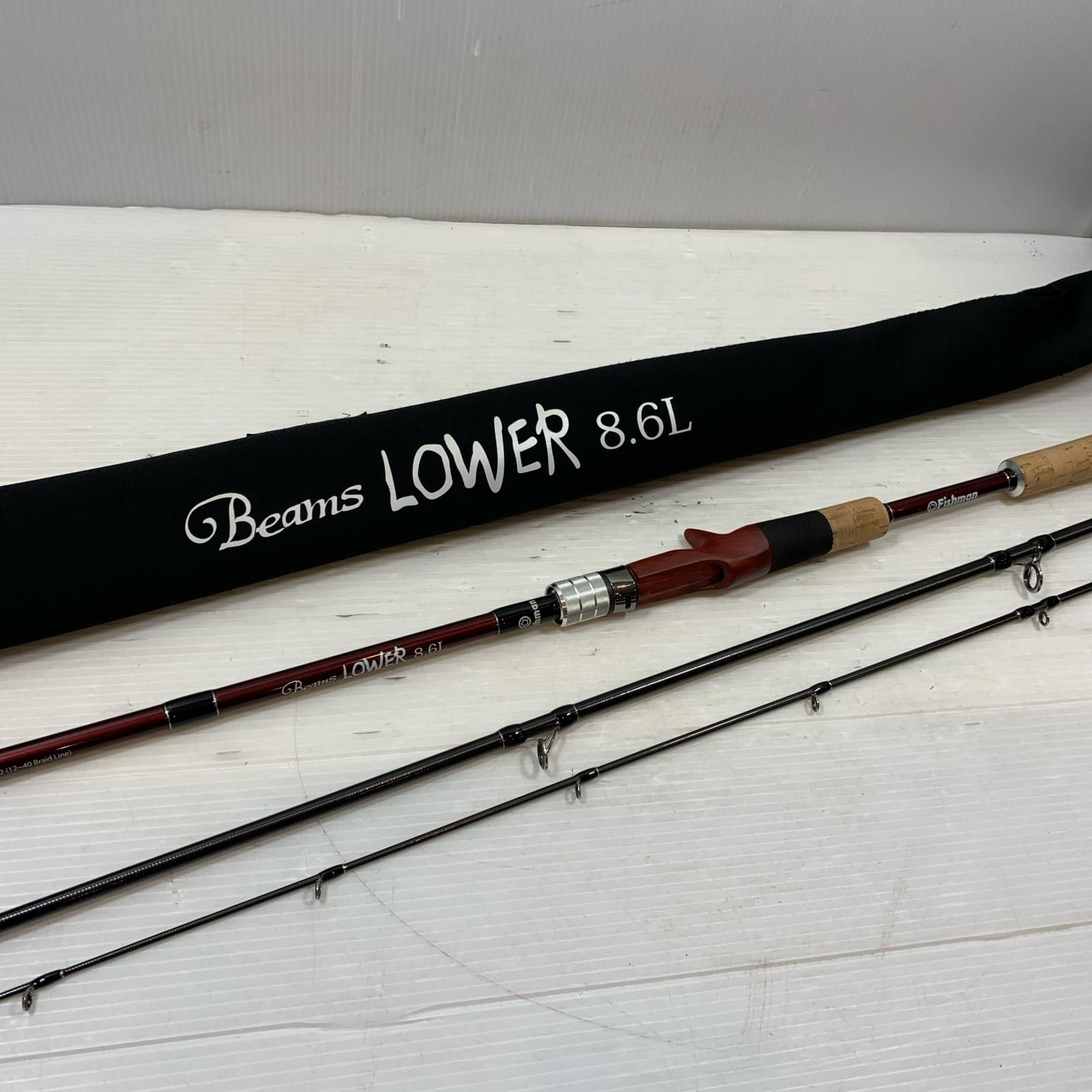 Fishman フィッシュマン ルアーロッド ビームスローワー 8.6L