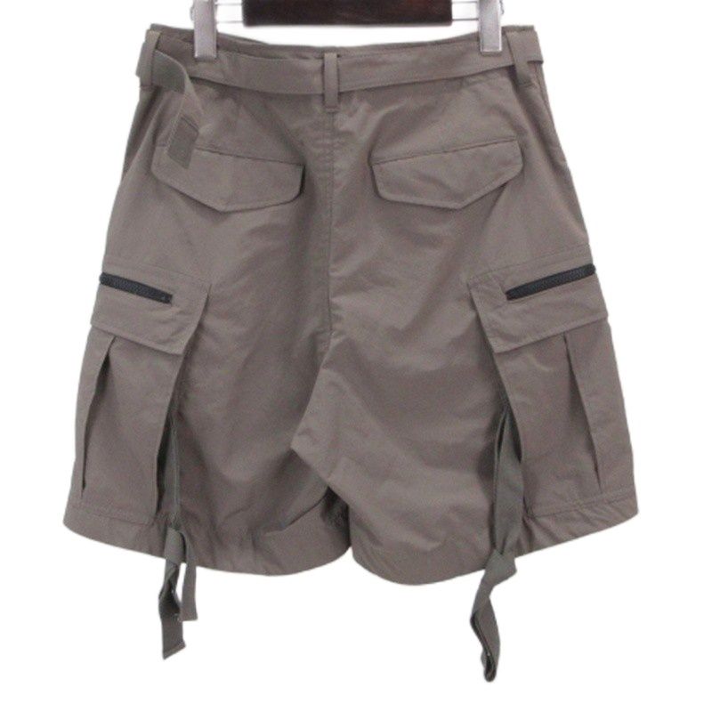 サカイ sacai カーゴ ショート パンツ グレー系 1 24-03361 - メルカリ