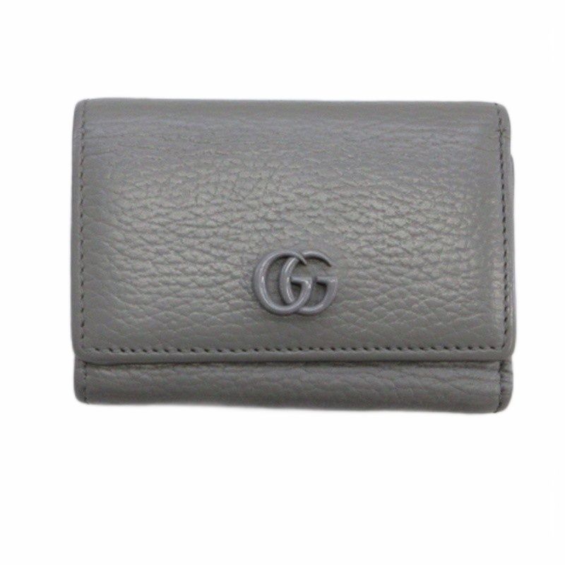 グッチ GUCCI GGマーモント 三つ折り 財布 グレー 644407 13,419円