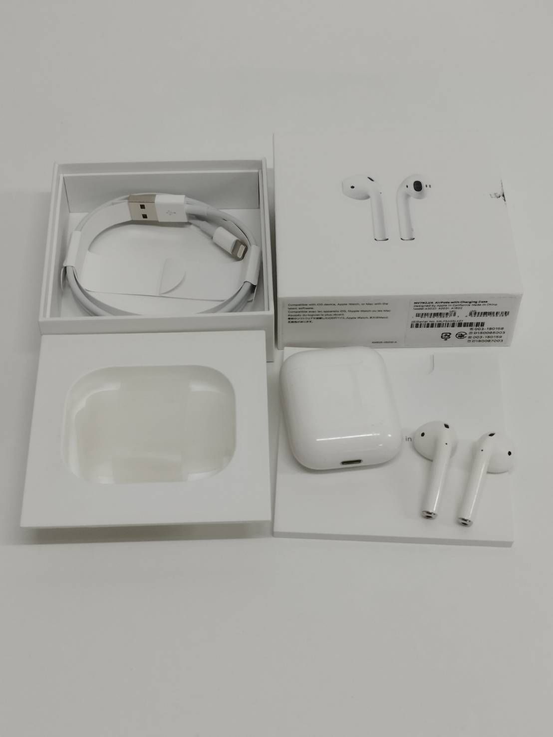 正規品】Apple AirPods 第2世代/A1602,A2031,A2032/ワイヤレスイヤホン