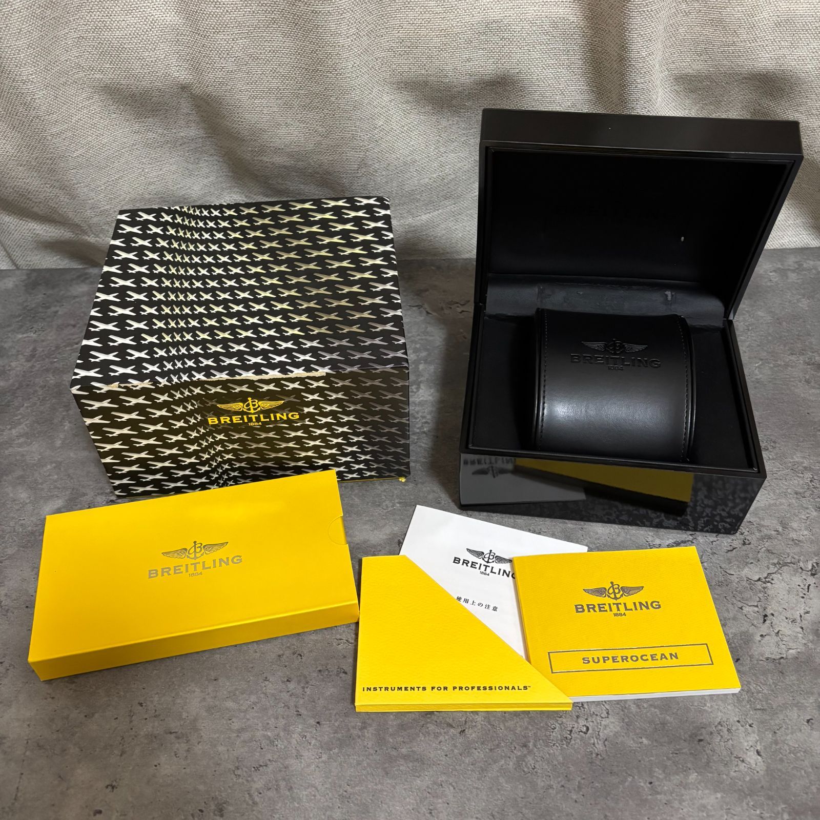 BREITLING ブライトリング 時計 ケース 空箱 BOX 外箱付 腕時計用 取扱