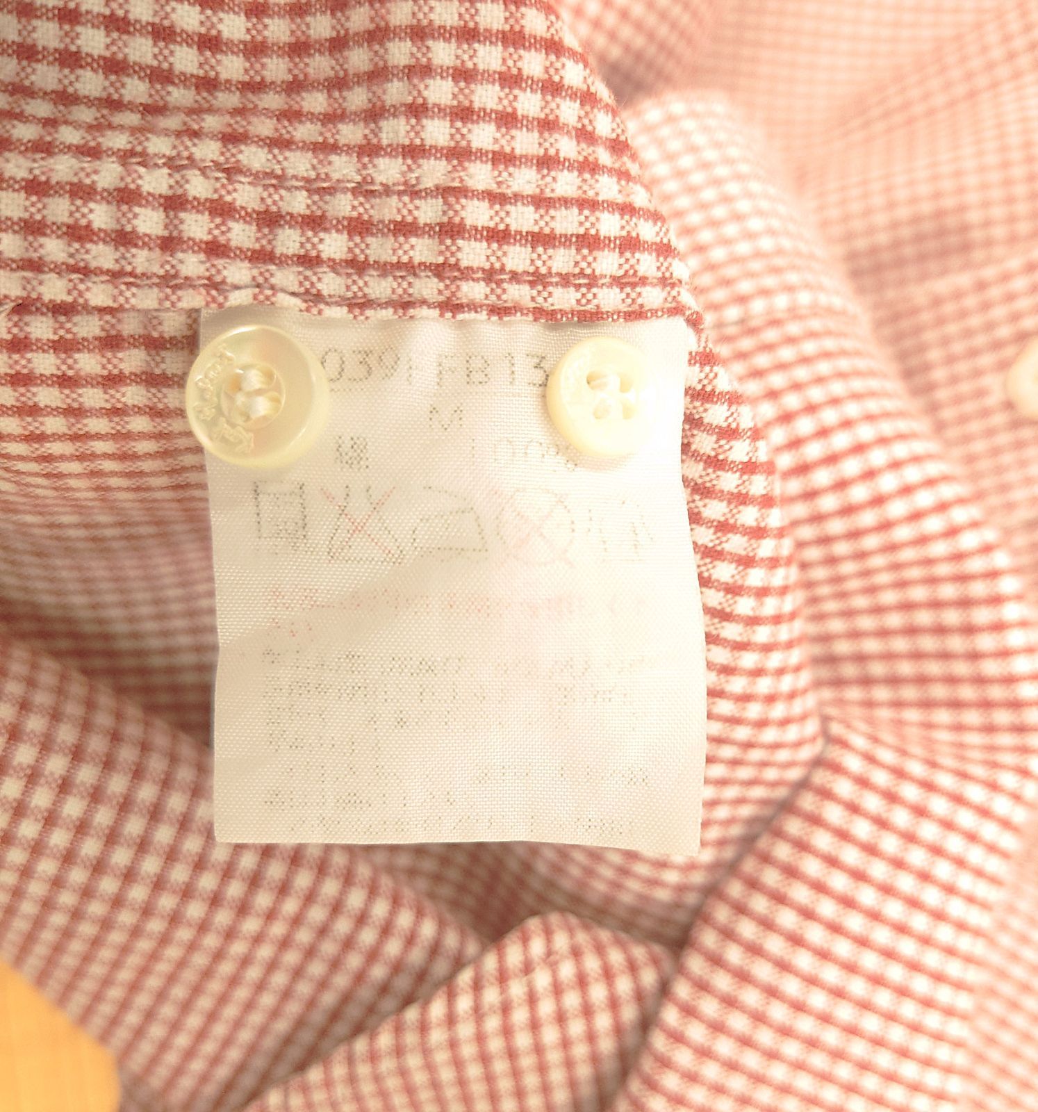Karl Helmut(カールヘルム) 半袖 チェックシャツ ベースボール刺繍