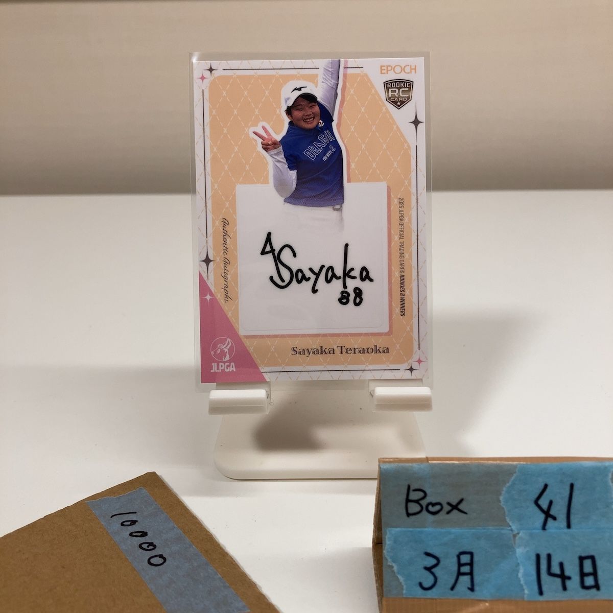 2025 EPOCH Woman's Pro Golfer 寺岡沙弥香 Sayaka Teraoka 071/100 直筆サインカード JLPGA 女子プロゴルフ Rookies & Winners RC ルーキー Rookie カード 7,700円