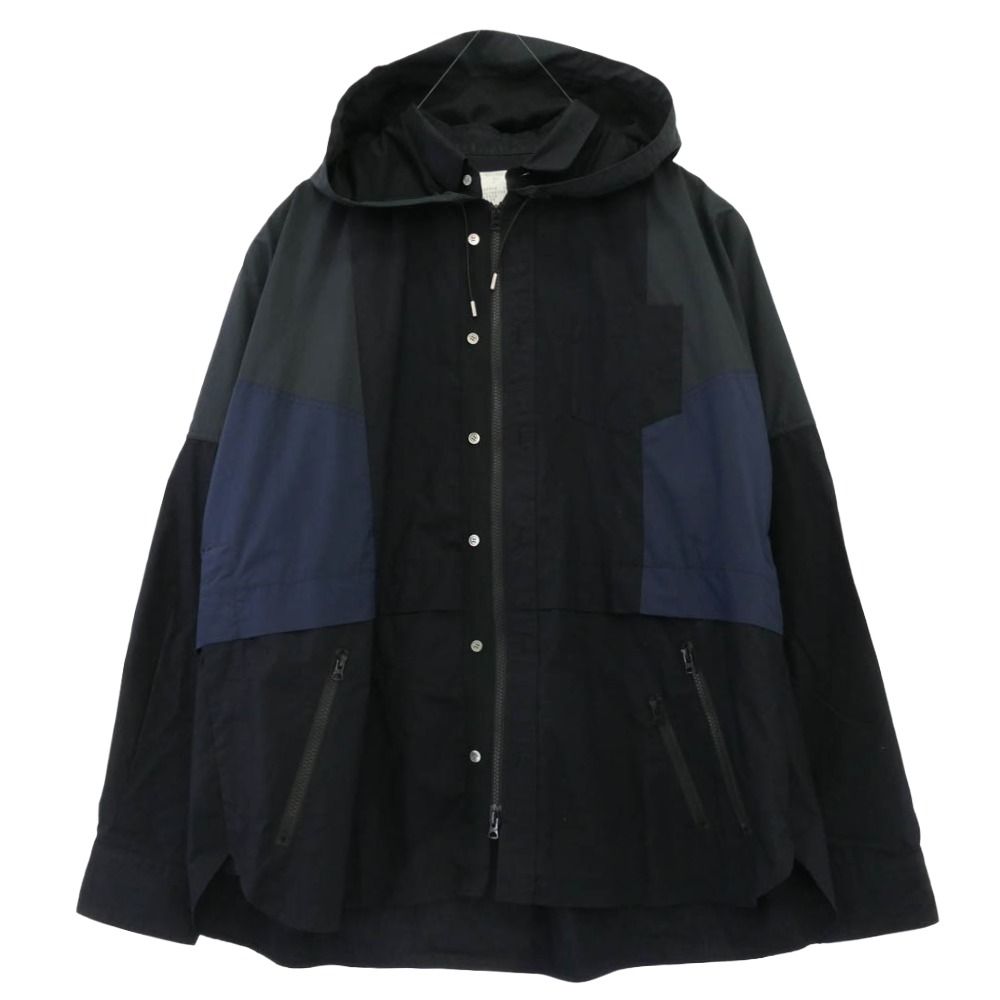 Sacai サカイ 21AW 21-02582M Cotton Poplin Shirt コットン ポプリン