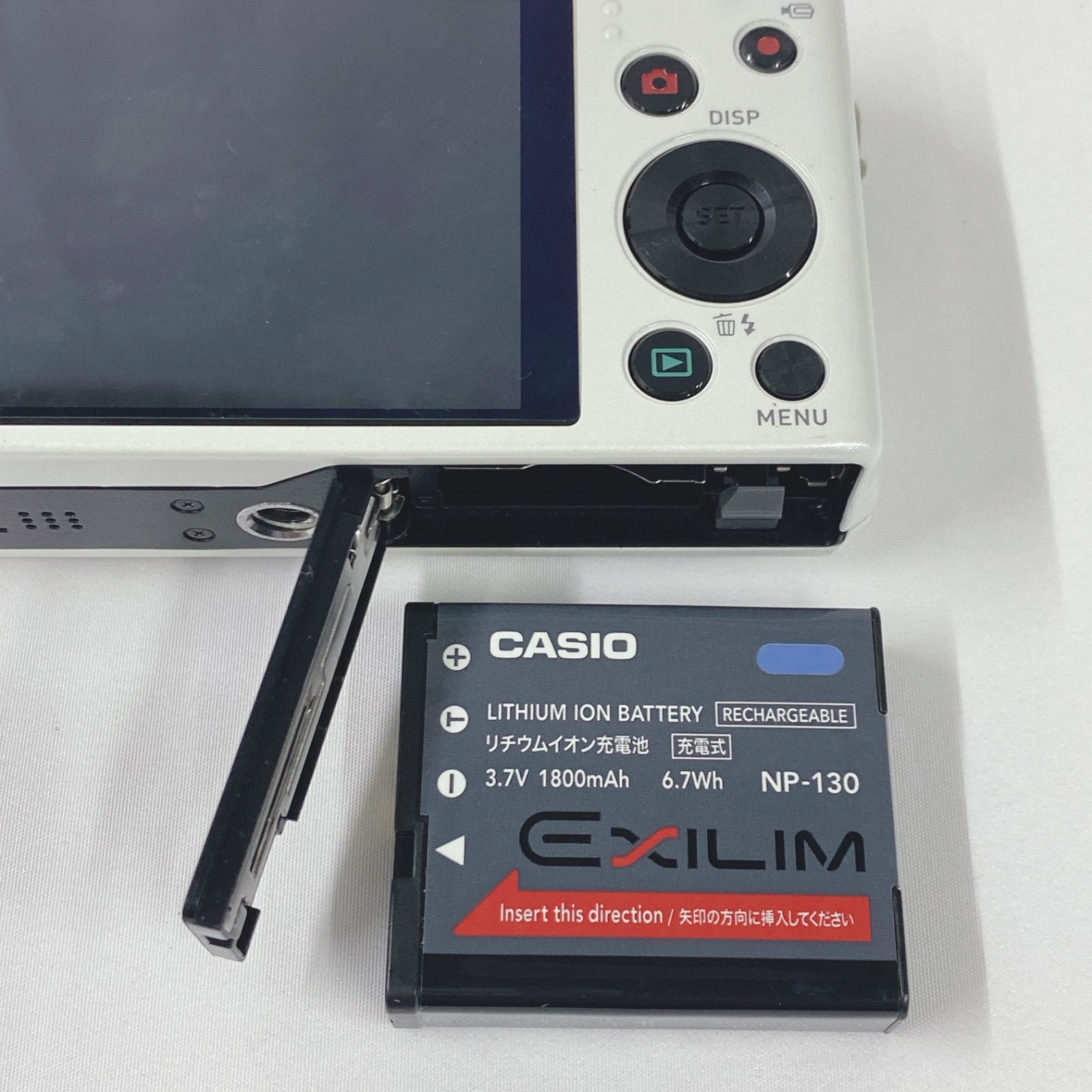CASIO EXILIM EX-ZR200 デジカメ【ジャンク】 - メルカリ