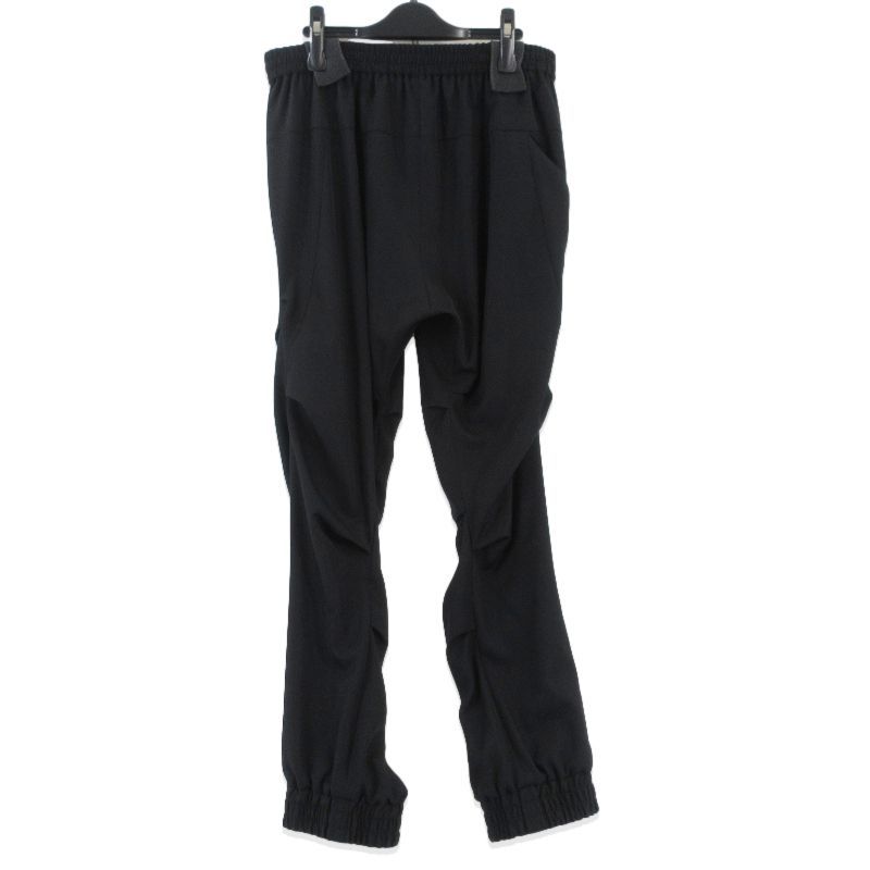 未使用 DEVOA デヴォア Jogger Pants Antistatic Wool PTJ-AWDJ ジョガーパンツ イージーパンツ ウール 日本製  ブラック 黒 3  99001450 未使用 DEVOA デヴォア Jogger Pants Antistatic Wool PTJ-AWDJ