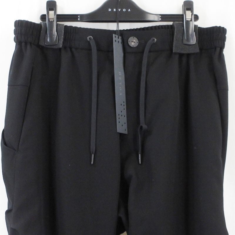 未使用 DEVOA デヴォア Jogger Pants Antistatic Wool PTJ-AWDJ