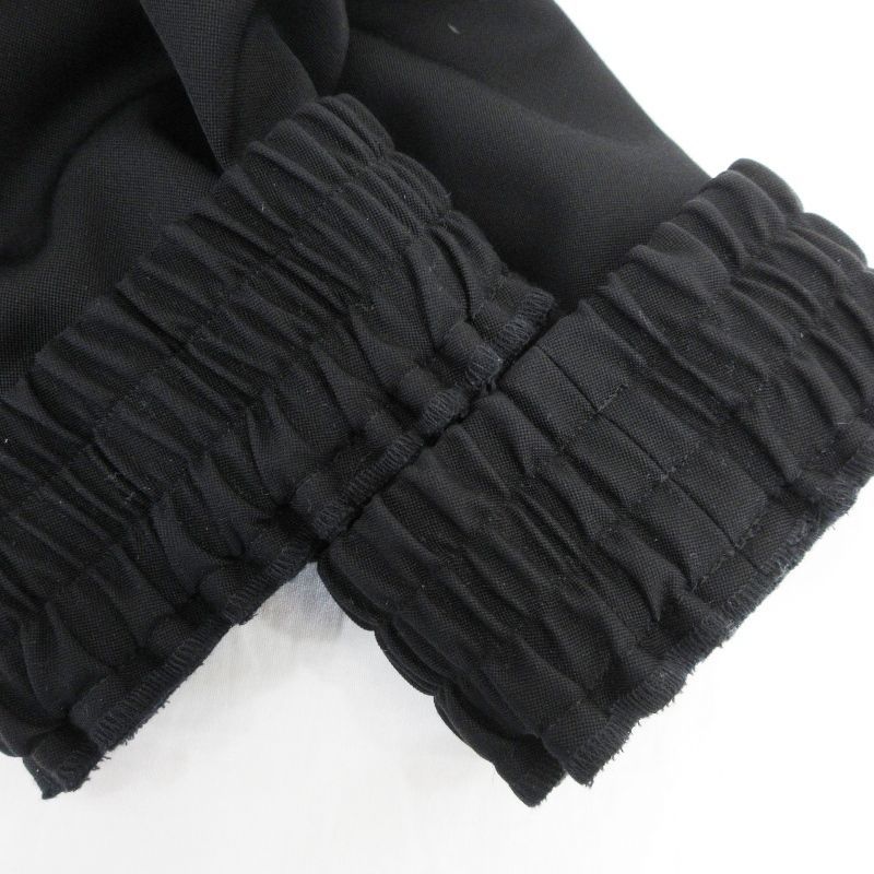未使用 DEVOA デヴォア Jogger Pants Antistatic Wool PTJ-AWDJ ジョガーパンツ イージーパンツ ウール 日本製  ブラック 黒 3  99001450 未使用 DEVOA デヴォア Jogger Pants Antistatic Wool PTJ-AWDJ
