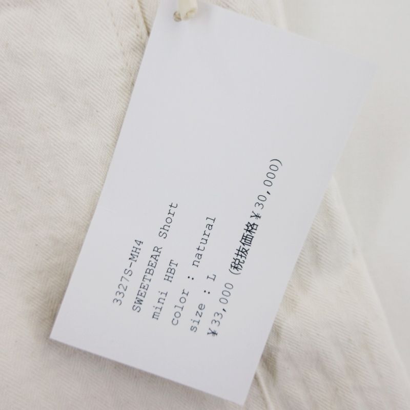 未使用 POST O'ALLS ポストオーバーオールズ SWEETBEAR SHORT 3327S