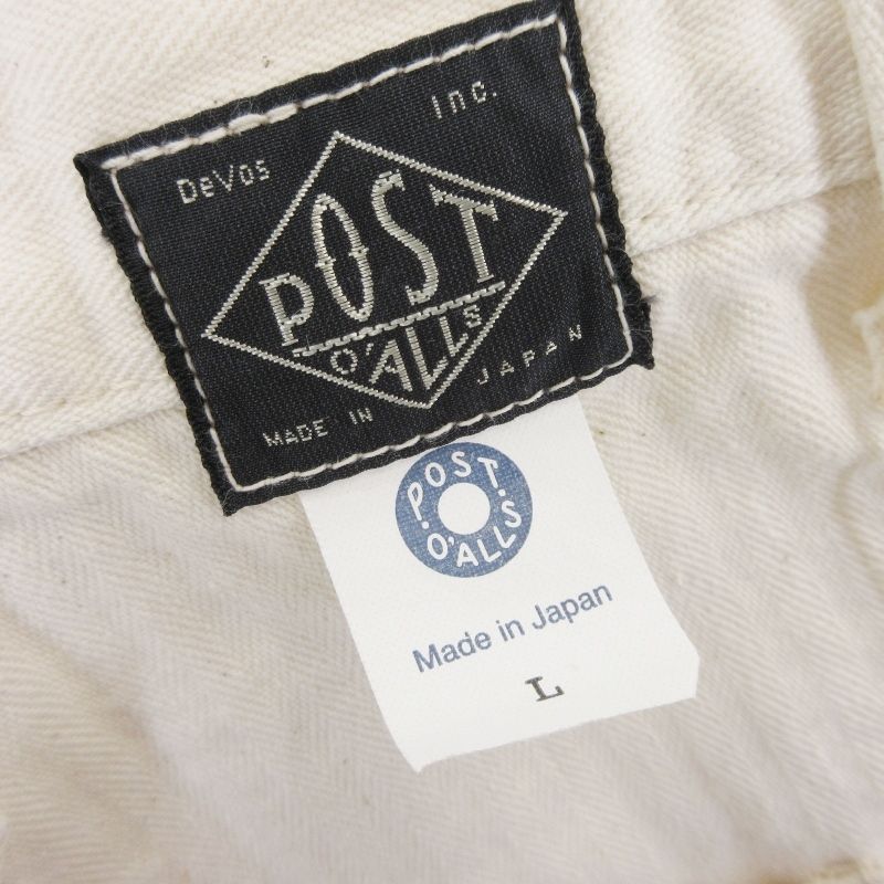 未使用 POST O'ALLS ポストオーバーオールズ SWEETBEAR SHORT 3327S