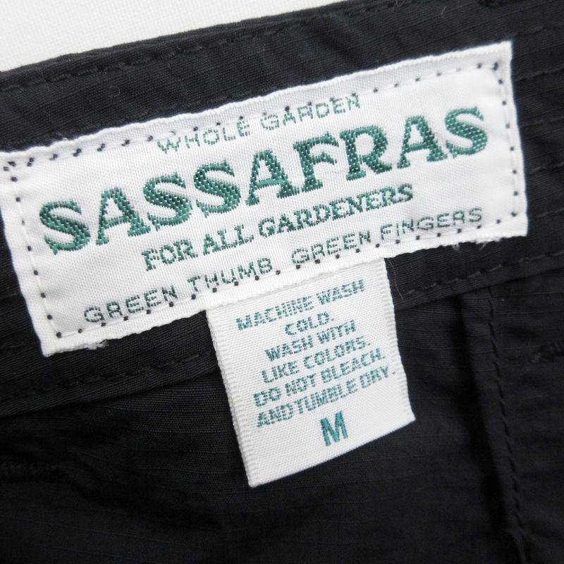 未使用 SASSAFRAS ササフラス Seed Bomb PANTS 1/2 Nylon Ripstop SF