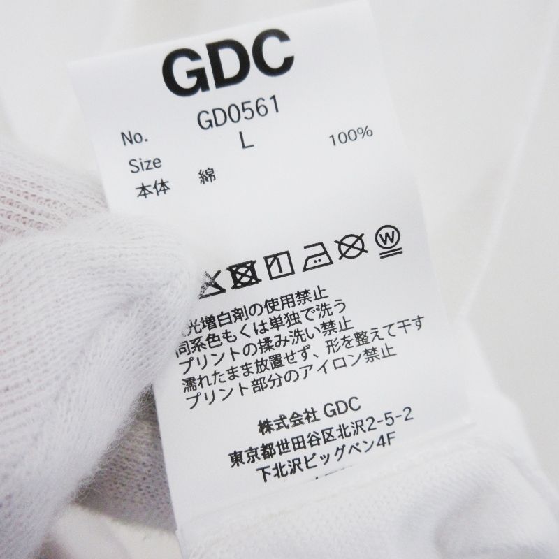 未使用 GDC × FIGHT CLUB ジーディーシー 半袖Tシャツ GD0561 ファイト