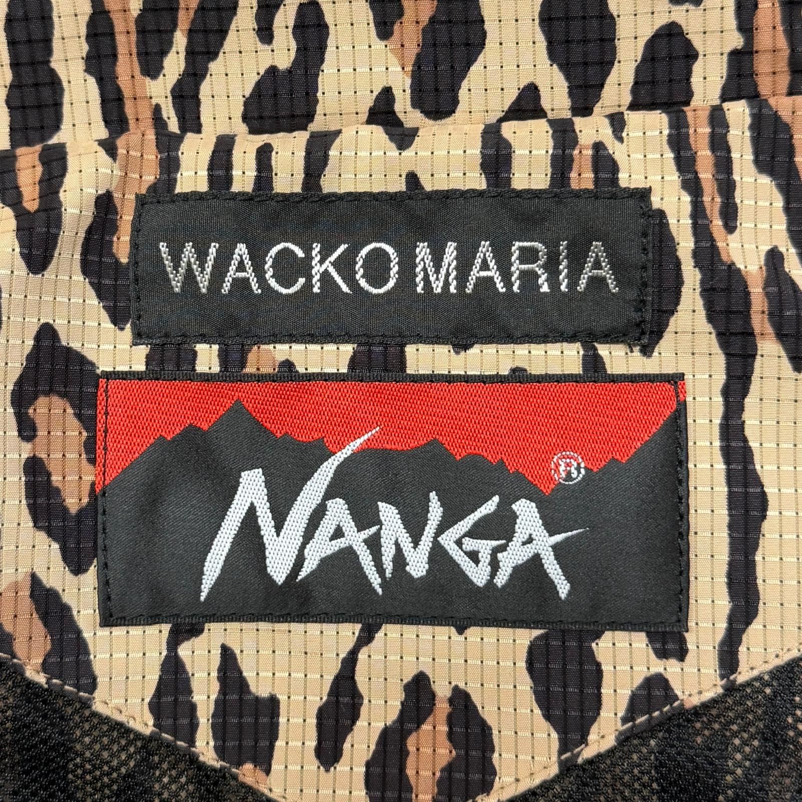 な*ー様 ワコマリア ジャケット 参考上代72600円 未使用 WACKO MARIA × NANGA 26SS LEOPARD TRACK
