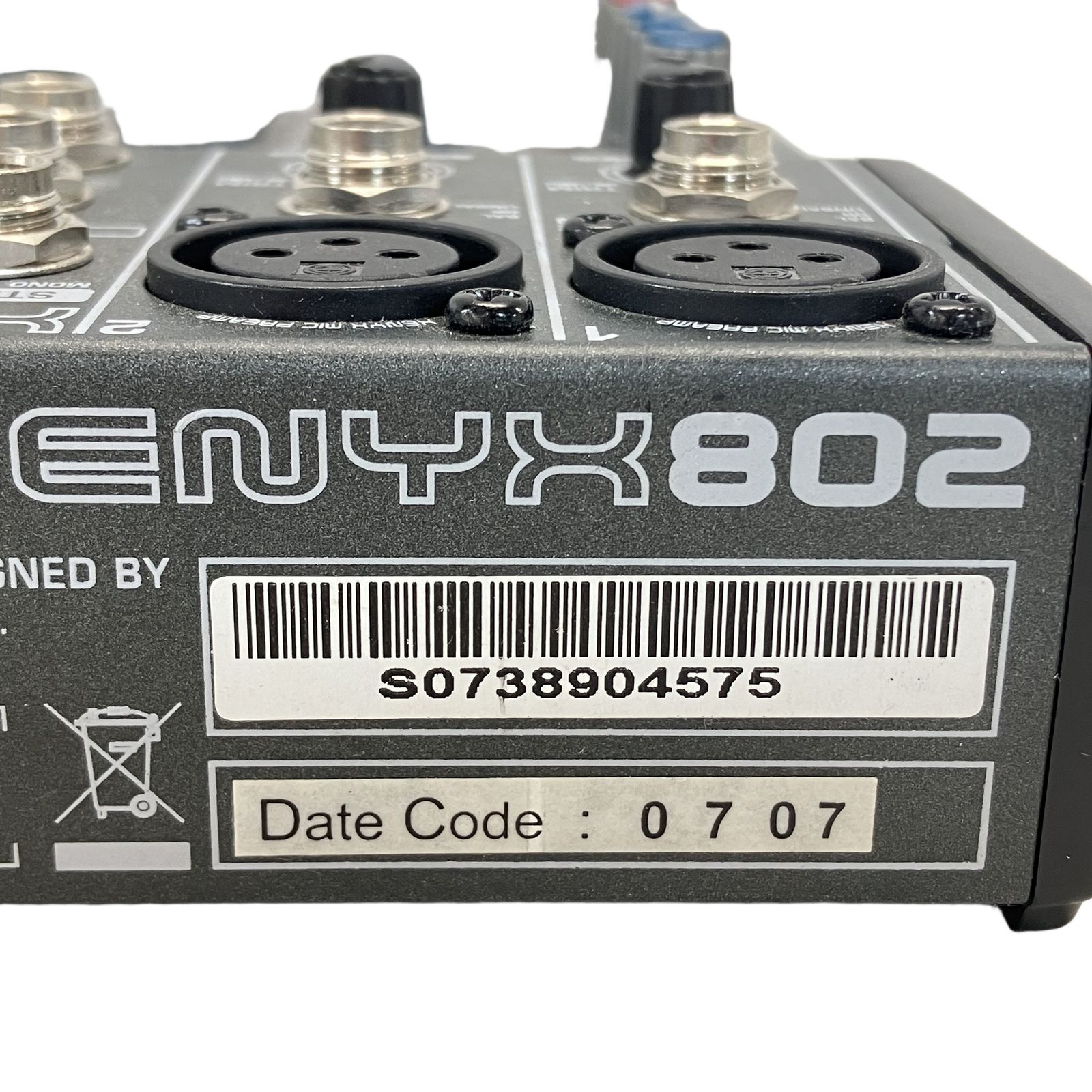 BEHRINGER ベリンジャー XENYX 802 アナログミキサー 中古 W11484322