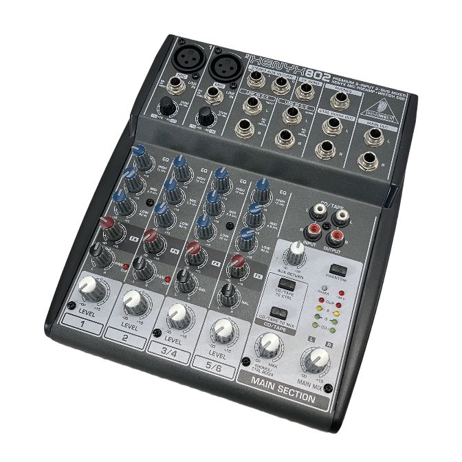 BEHRINGER ベリンジャー XENYX 802 アナログミキサー 中古 W11484322