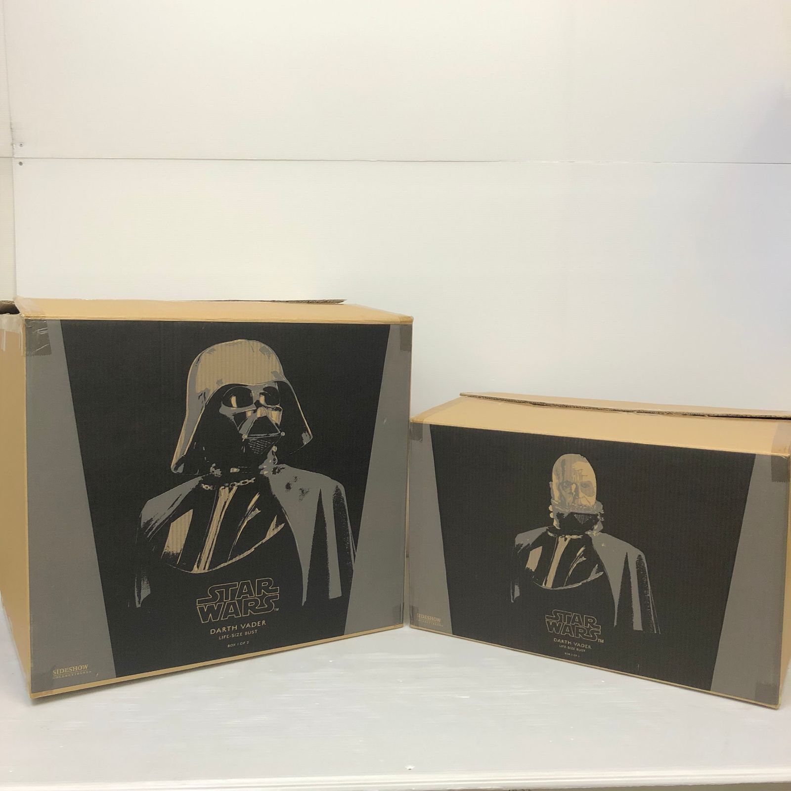 【2個口発送】STAR WARS スター・ウォーズ ダース・ベイダー 等身大バスト（STAR WARS DARTH VADER LIFE-SIZE BUST） 未使用品 smtketc097996 100,000円