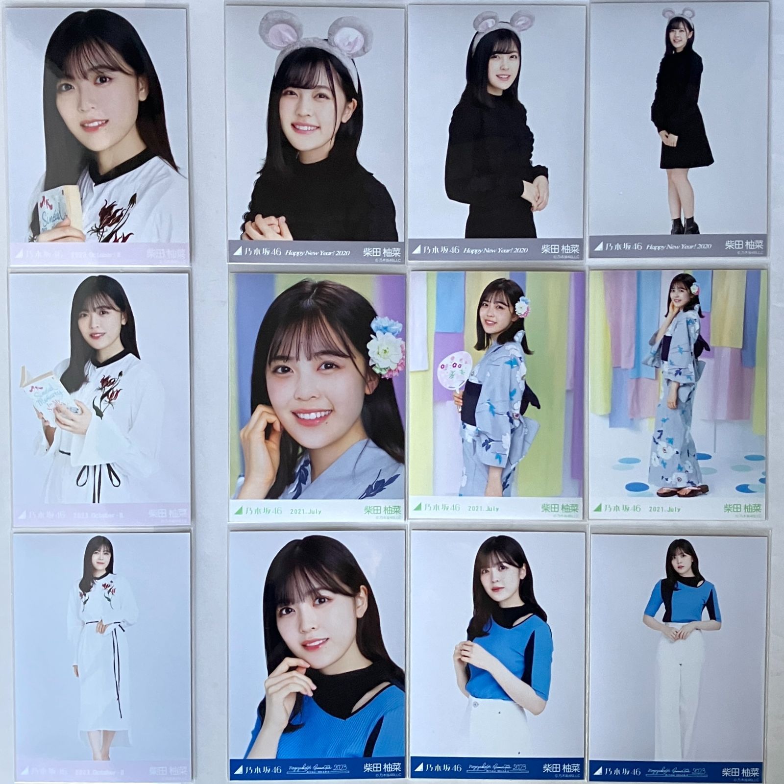 乃木坂46 柴田柚菜 生写真 コンプ 4セット NL7220P f115 - メルカリ