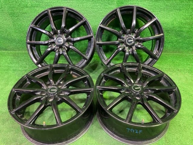 G-SPEED ﾚｶﾞｼｨ ﾌﾟﾘｳｽ ホイール アルミ クロ 16インチ 6.5J 5穴 4本 100 +48