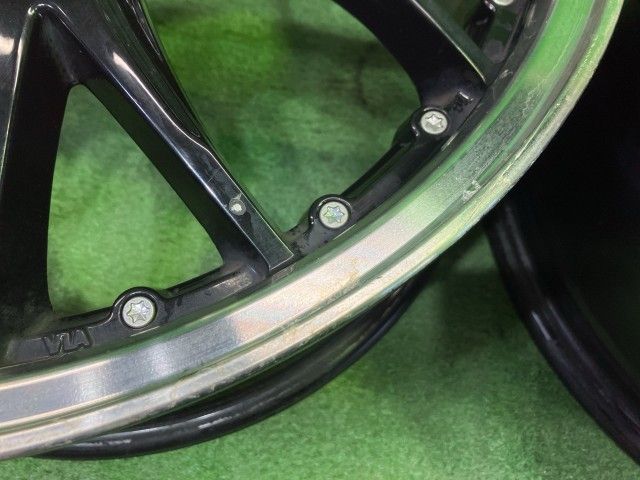 プレシャス  ノア ヴォクシー ホイール アルミ クロ 18インチ 7J 5穴 4本 114.3 +48 プレシャス ﾉｱ ｳﾞｫｸｼｰ ホイール アルミ クロ 18インチ 7J 5穴 4本