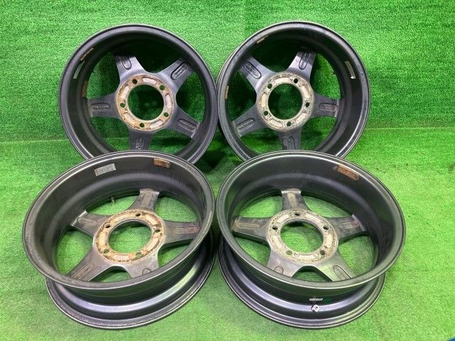 社外 ジムニー ホイール アルミ ガンメタ 16インチ 5.5J 5穴 4本 139.7 +22 社外 ジムニー ホイール アルミ ガンメタ 16インチ 5.5J 5穴 4本 139.7 +22