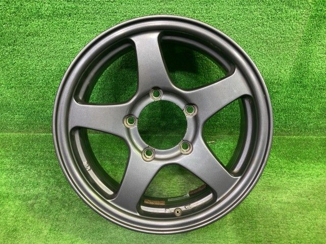 社外 ジムニー ホイール アルミ ガンメタ 16インチ 5.5J 5穴 4本 139.7 +22 社外 ジムニー ホイール アルミ ガンメタ 16インチ 5.5J 5穴 4本 139.7 +22