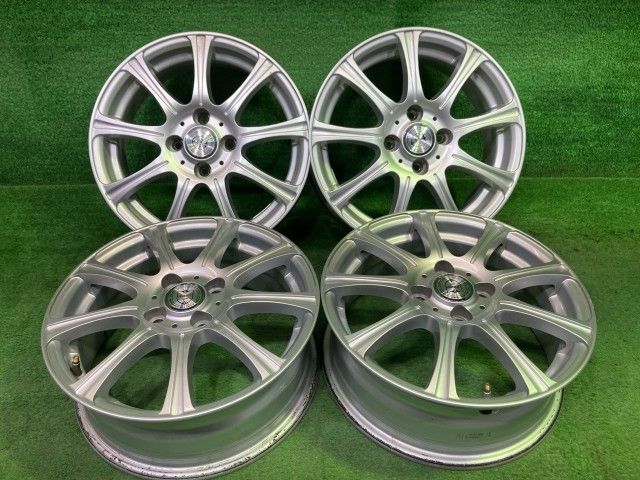 ジョーカー ｽｲﾌﾄ ｱｸｱ ホイール アルミ シルバー 15インチ 5.5J 4穴 4本 100 +42