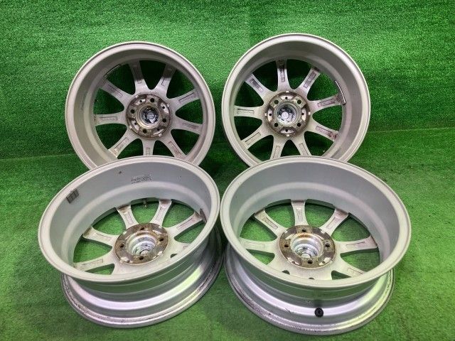 ジョーカー スイフト アクア ホイール アルミ シルバー 15インチ 5.5J 4穴 4本 100 +42 ジョーカー スイフト アクア ホイール アルミ シルバー 15インチ 5.5J 4穴 4本 100 +42